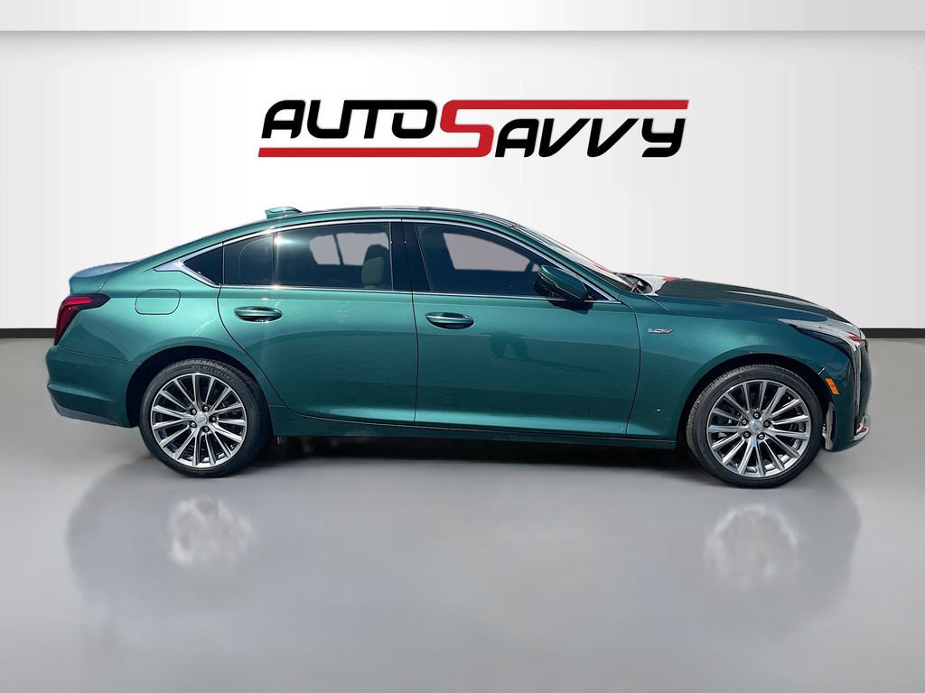 Used 2025 Blue Cadillac Premium Luxury image 8