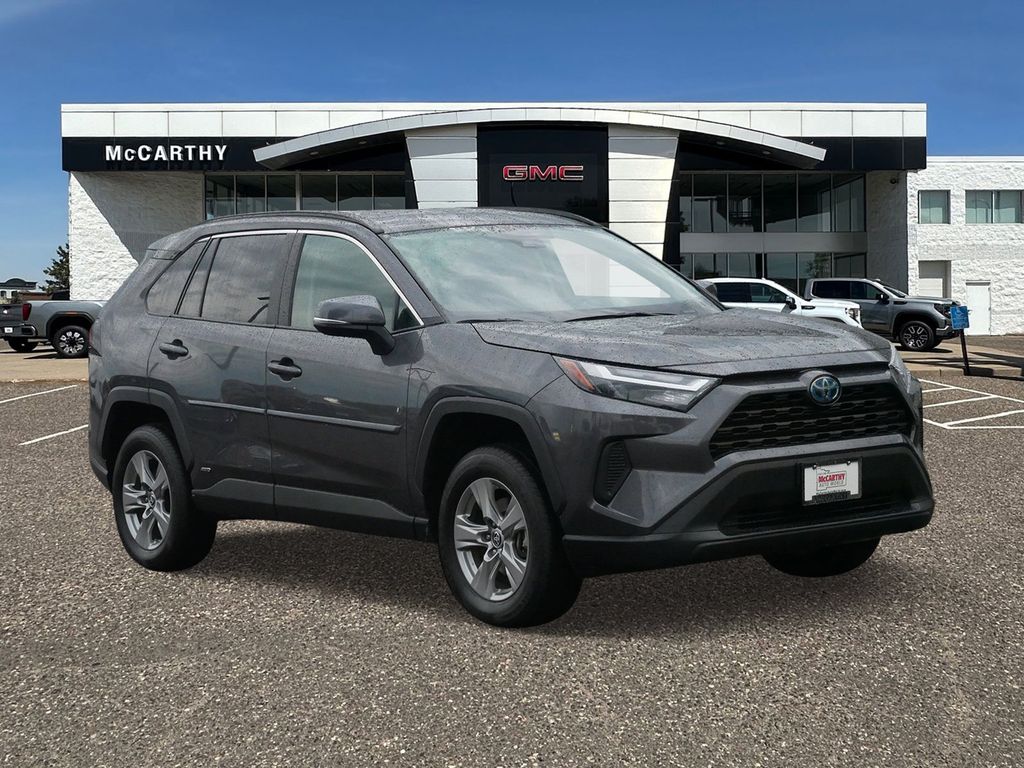 Magnetic Gray Metallic 2024 Toyota RAV4 Hybrid SUV / Crossover All-Wheel Drive Continuously Variable Transmission
