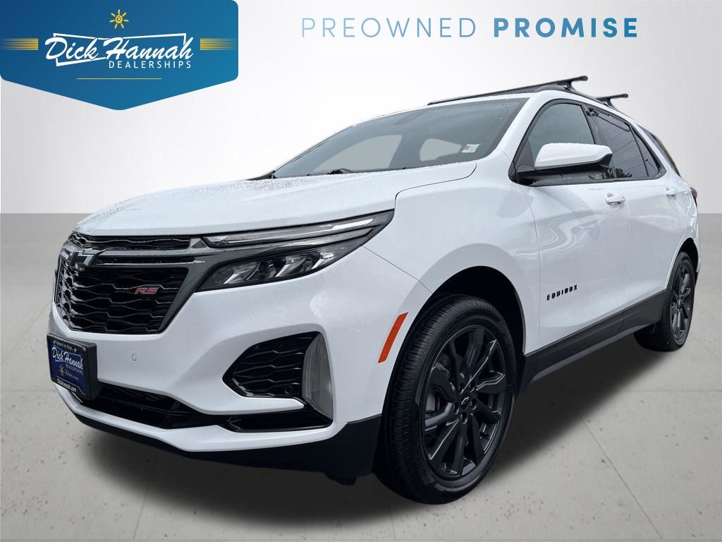 Summit White 2023 Chevrolet Equinox RS with 1RS AWD SUV / Crossover Four-Wheel Drive 6-Speed Automatic Overdrive