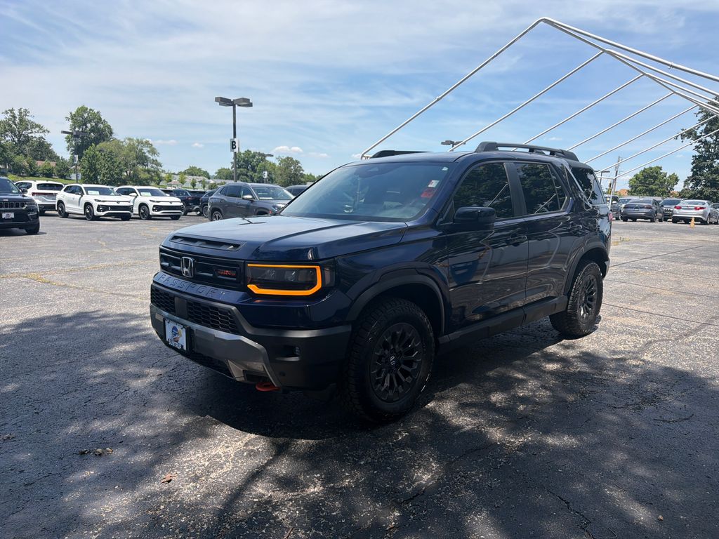 Black (Obsidian Blue Pearl) 2026 Honda Passport SUV / Crossover All-Wheel Drive Automatic