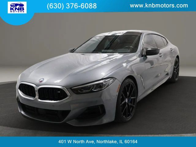 Skyscraper Gray Metallic 2023 BMW 8 Series M850i xDrive Gran Coupe AWD Coupe All-Wheel Drive 8-Speed Automatic