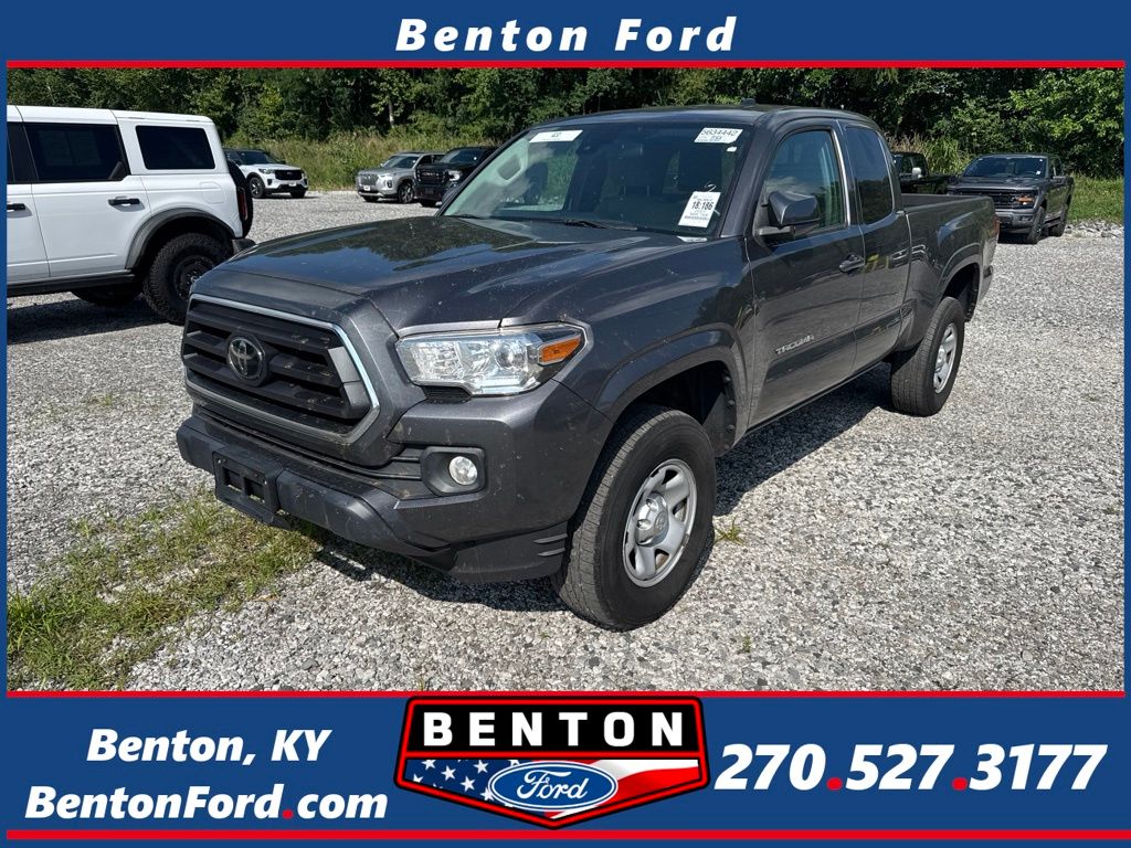 Magnetic Gray Metallic 2021 Toyota Tacoma Pickup Truck 4X2 6-Speed Automatic