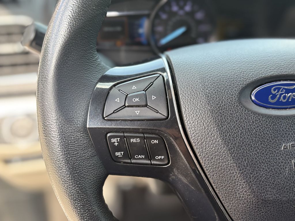 2018 Ford Explorer Limited White at Cook Ford