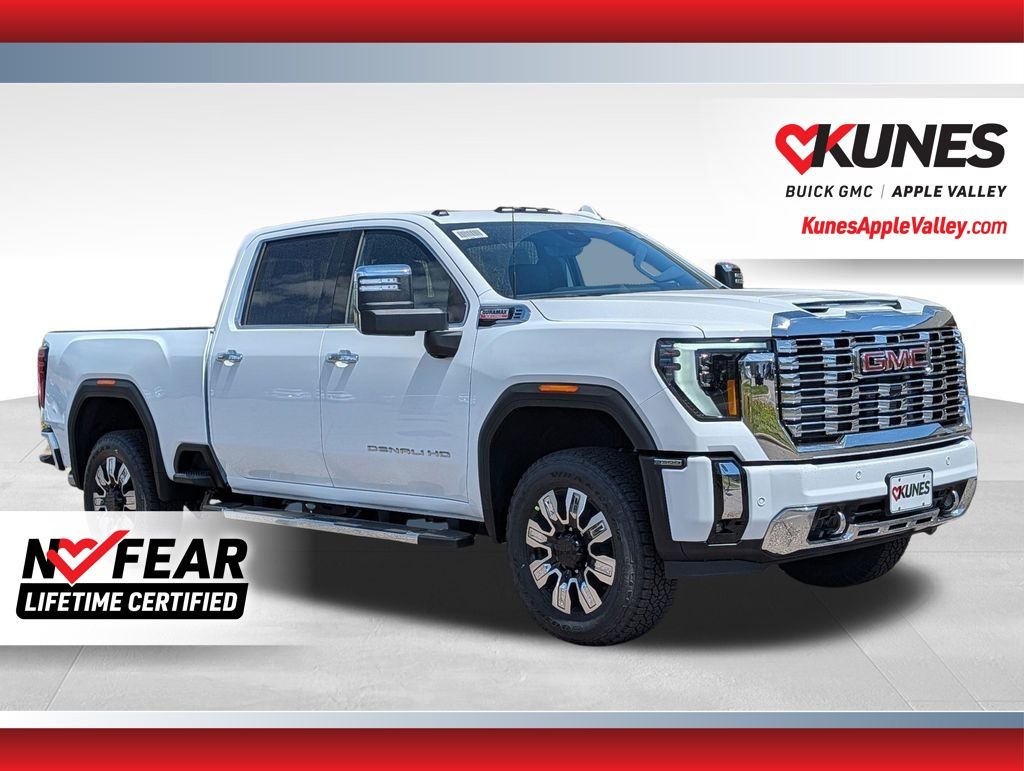 Summit White 2026 GMC Sierra 3500HD Pickup Truck Four-Wheel Drive Automatic