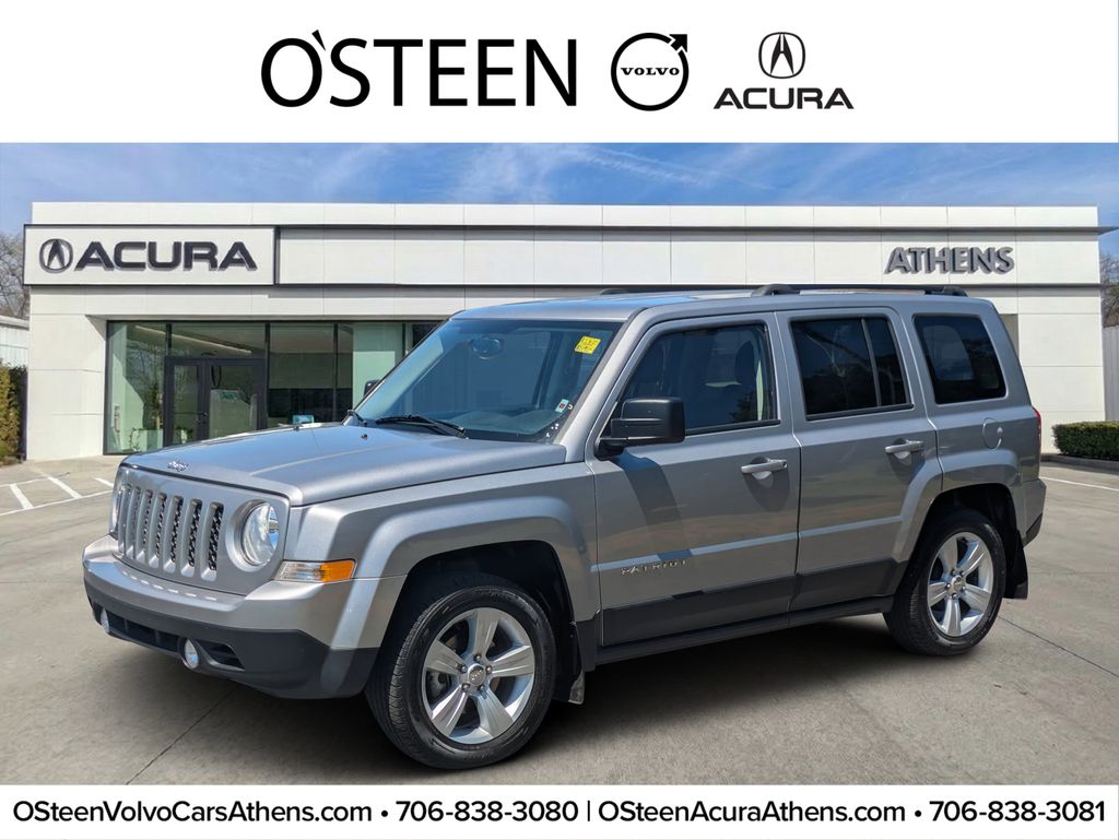 Billet Silver Metallic Clearcoat 2016 Jeep Patriot Latitude SUV / Crossover Front-Wheel Drive 6-Speed Automatic
