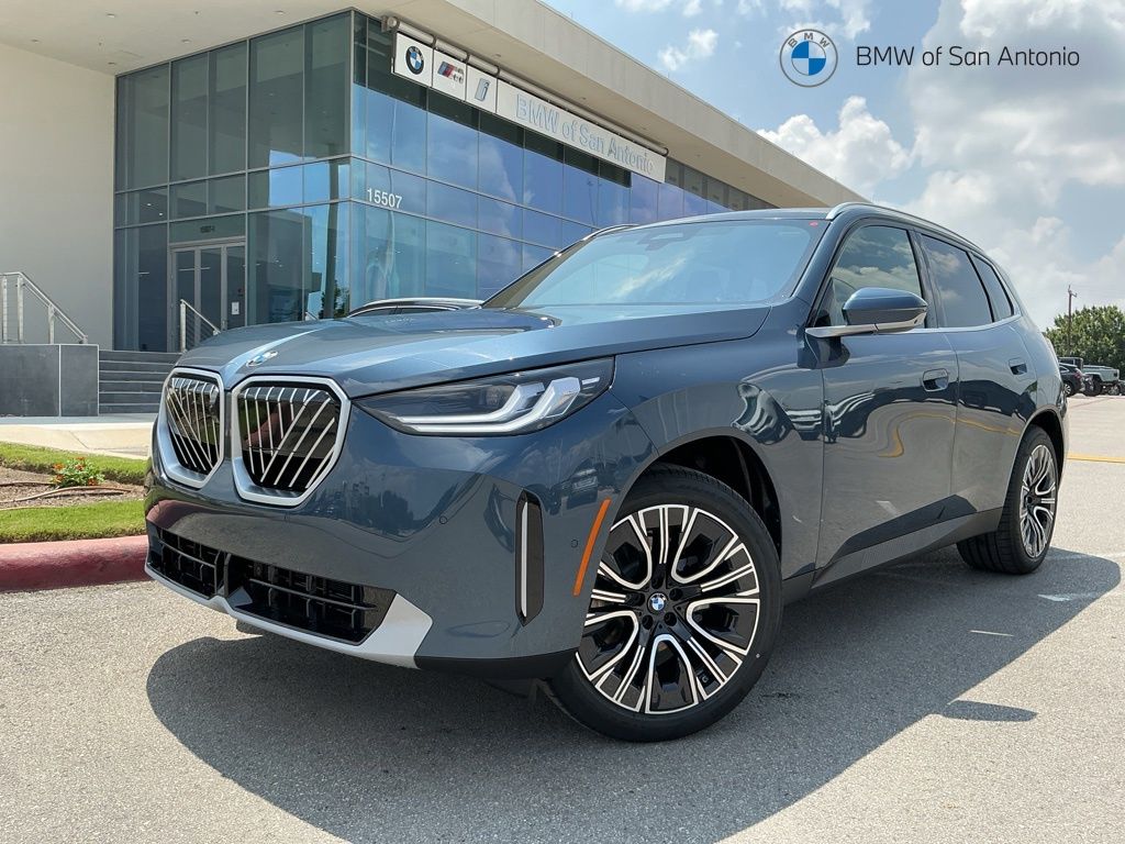 Arctic Race Blue Metallic 2026 BMW X3 SUV / Crossover All-Wheel Drive 8-Speed Automatic