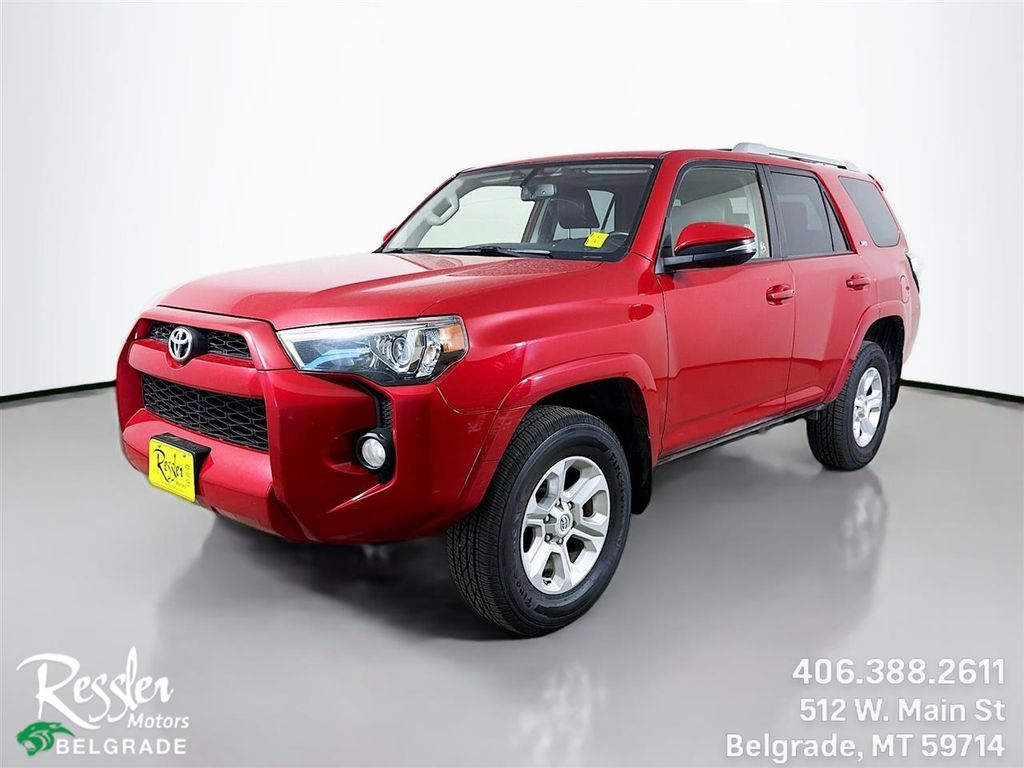 Barcelona Red Metallic 2016 Toyota 4Runner SR5 Premium 4WD SUV / Crossover Four-Wheel Drive 5-Speed Automatic Overdrive