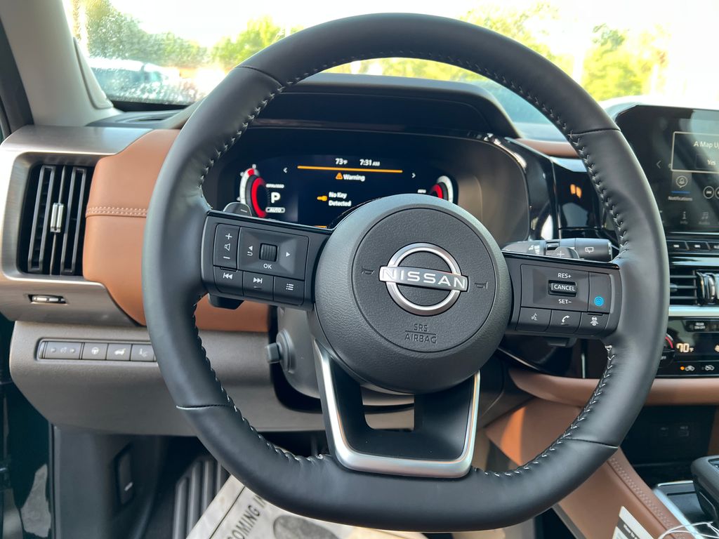 2025 Obsidian Green Pearl Nissan Pathfinder Platinum 4X4 SUV