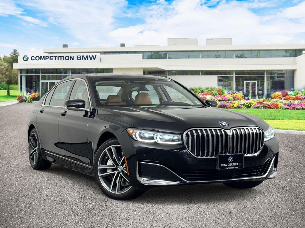 Black Sapphire Metallic 2022 BMW 7 Series 750i xDrive AWD Sedan All-Wheel Drive 8-Speed Automatic