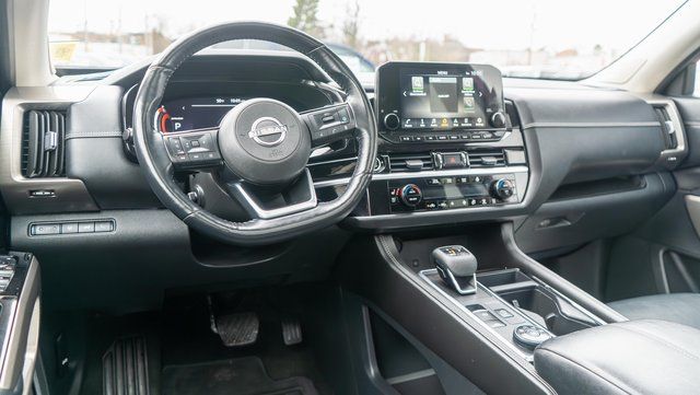 2023 Nissan Pathfinder Platinum Red at John Sisson Motors