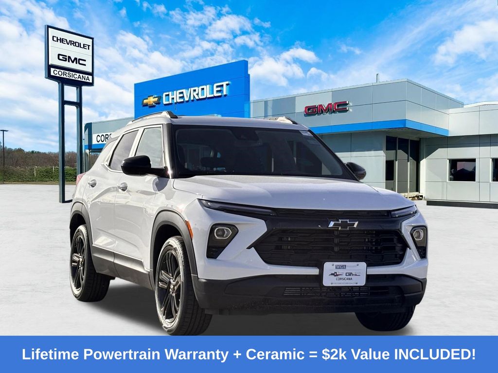 Summit White 2026 Chevrolet Trailblazer SUV / Crossover Front-Wheel Drive Continuously Variable Transmission