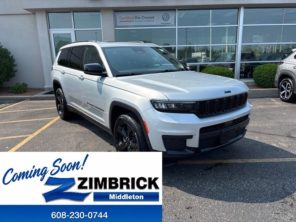 Silver Zynith 2021 Jeep Grand Cherokee L SUV / Crossover Four-Wheel Drive 8-Speed Automatic