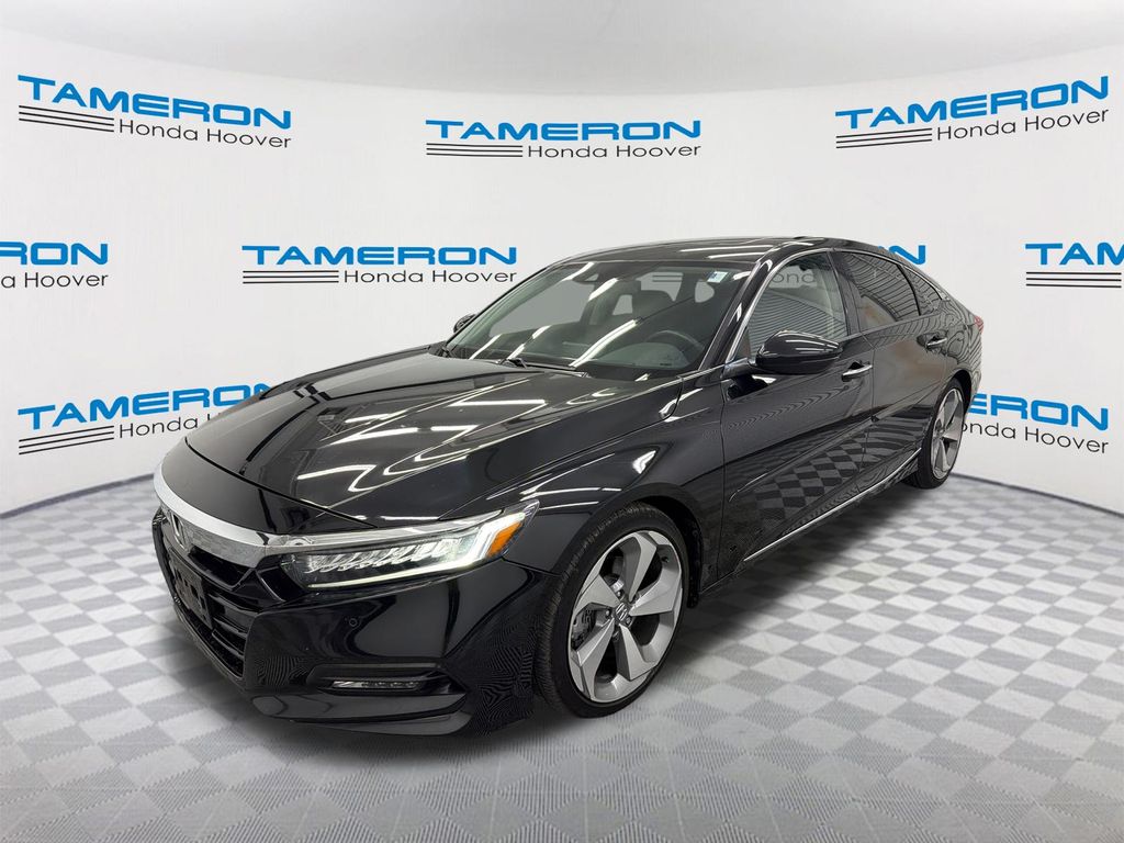 Crystal Black Pearl 2018 Honda Accord Sedan Front-Wheel Drive Automatic