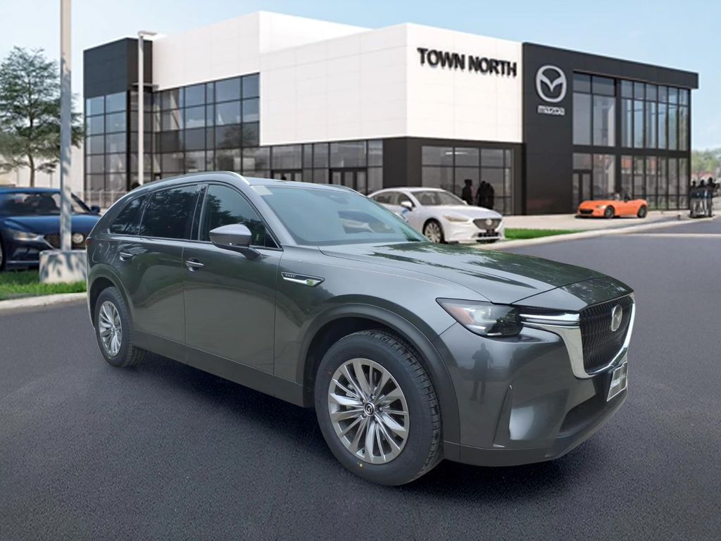 Machine Gray 2024 Mazda CX-90 PHEV Preferred AWD SUV / Crossover All-Wheel Drive 8-Speed Automatic