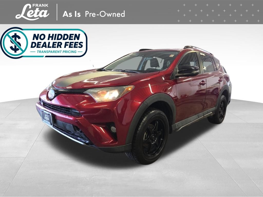 Red (Ruby Flare Pearl) 2018 Toyota RAV4 Adventure AWD SUV / Crossover All-Wheel Drive 6-Speed Automatic