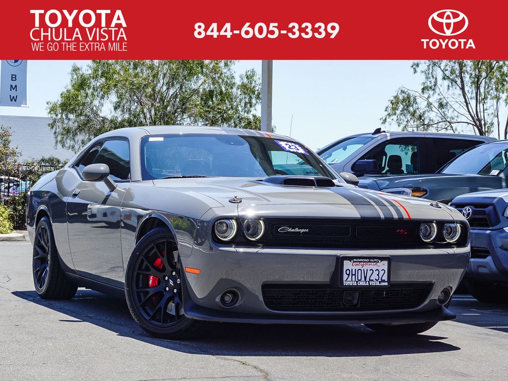 Destroyer Gray Clearcoat 2023 Dodge Challenger Coupe Rear-Wheel Drive 8-Speed Automatic
