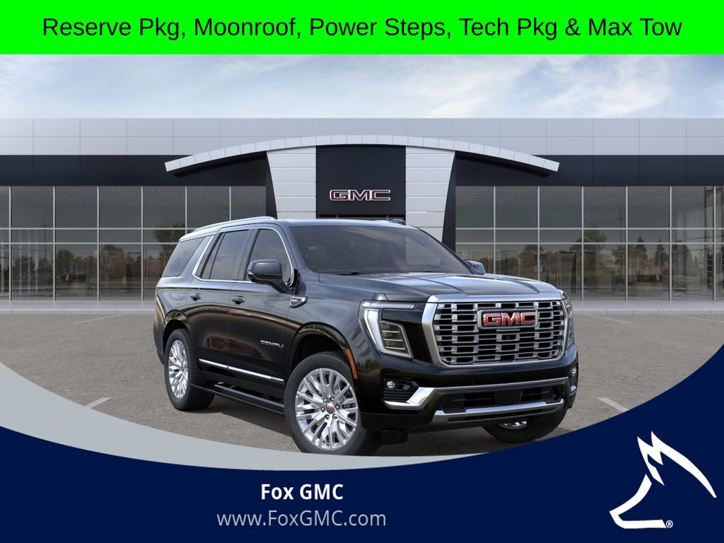 Onyx Black 2026 GMC Yukon SUV / Crossover Four-Wheel Drive