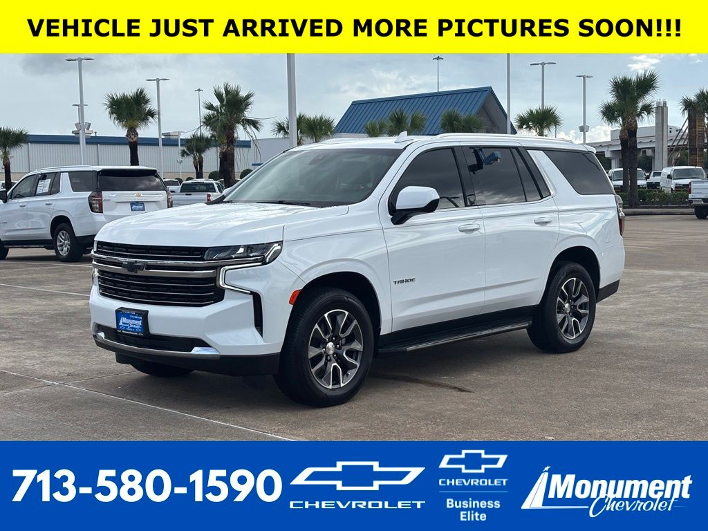 2021 Chevrolet Tahoe LT White at Bayway Cadillac of The Woodlands