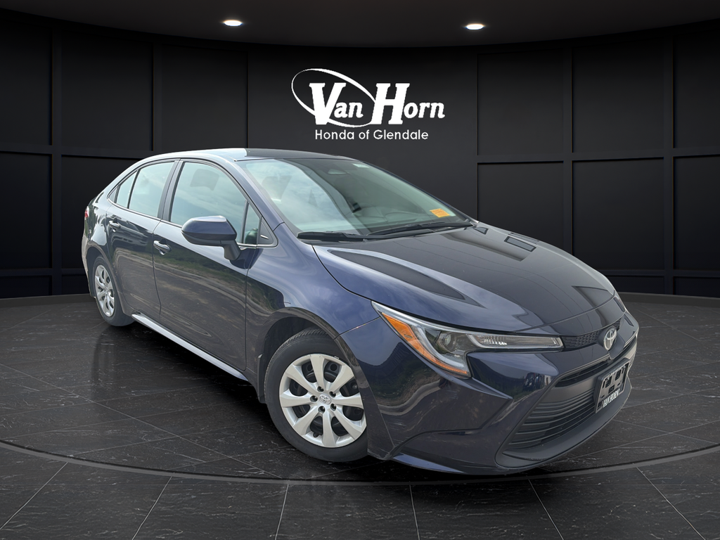 Blueprint 2023 Toyota Corolla LE FWD Sedan Front-Wheel Drive Continuously Variable Transmission