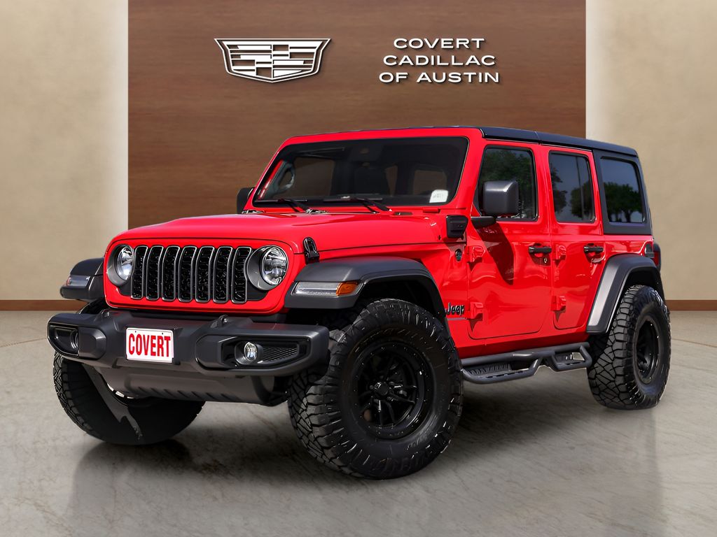 Firecracker Red Clearcoat 2025 Jeep Wrangler 4xe Sport S 4WD SUV / Crossover Four-Wheel Drive 8-Speed Automatic