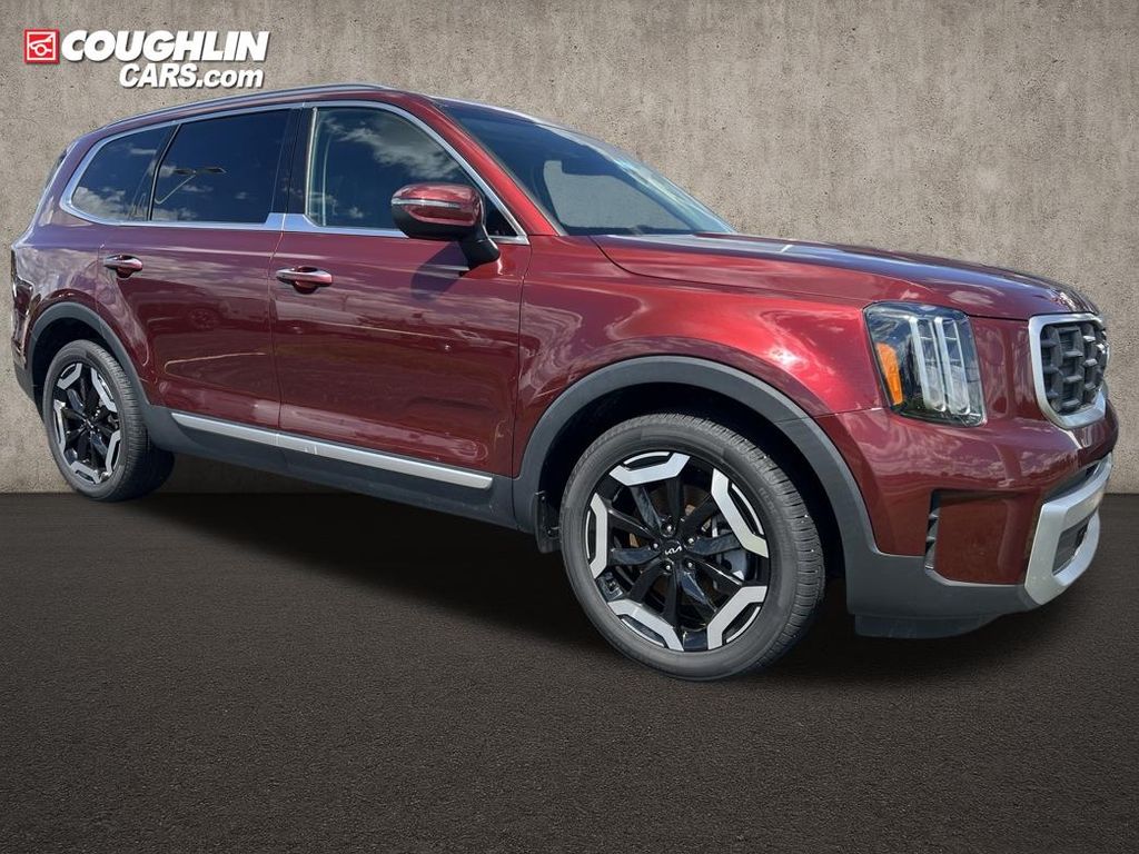Dawning Red 2023 Kia Telluride SUV / Crossover All-Wheel Drive 8-Speed Automatic