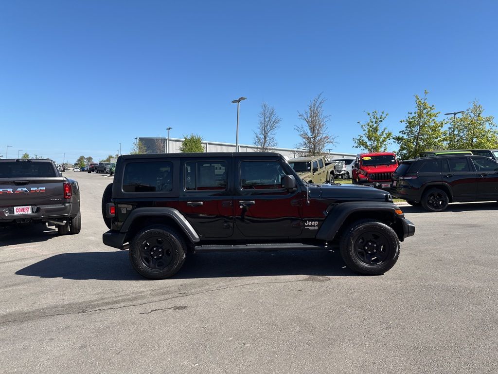 Used Car 2021 Jeep Wrangler  Unlimited Sport For Sale Under $30,000 In Austin, Texas