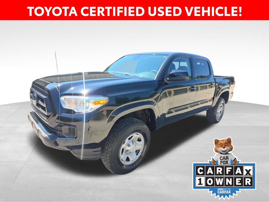Black 2023 Toyota Tacoma Pickup Truck Four-Wheel Drive 6-Speed Automatic
