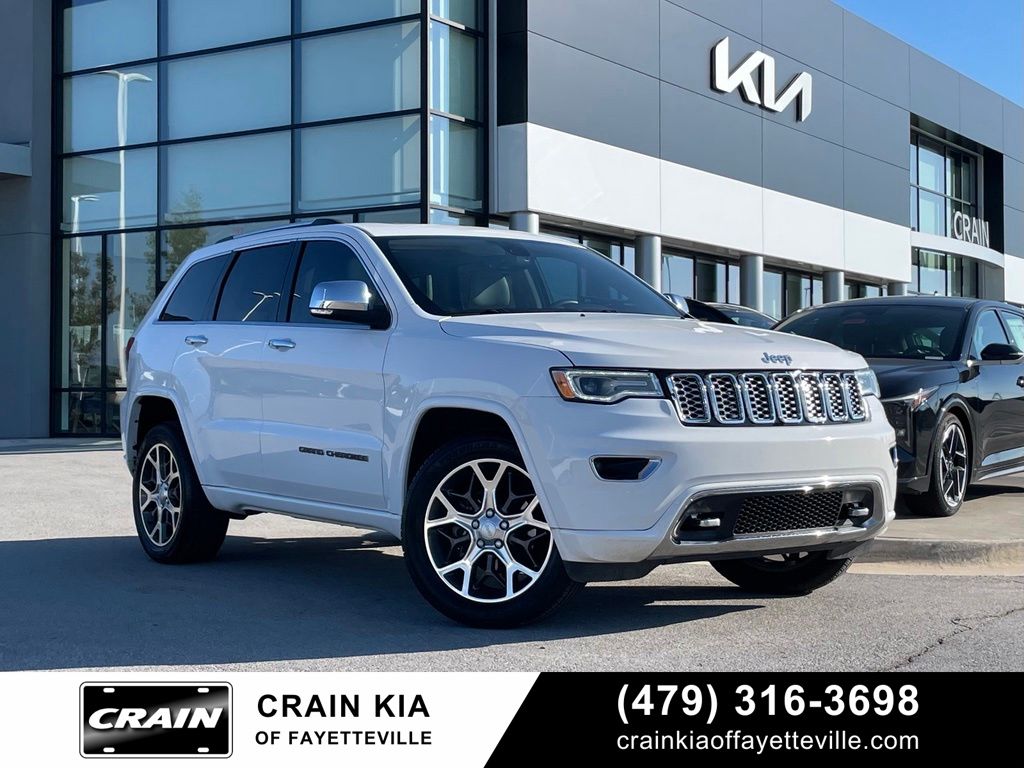 Bright White Clearcoat 2019 Jeep Grand Cherokee SUV / Crossover Four-Wheel Drive 8-Speed Automatic