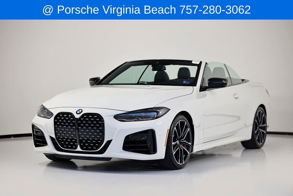 Alpine White 2022 BMW 4 Series M440i Convertible RWD Convertible Rear-Wheel Drive 8-Speed Automatic