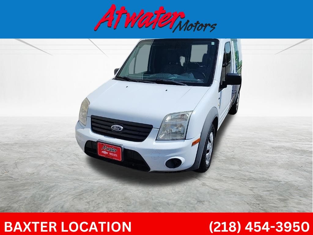  2011 Ford Transit Connect Cargo XLT FWD with Rear Glass   