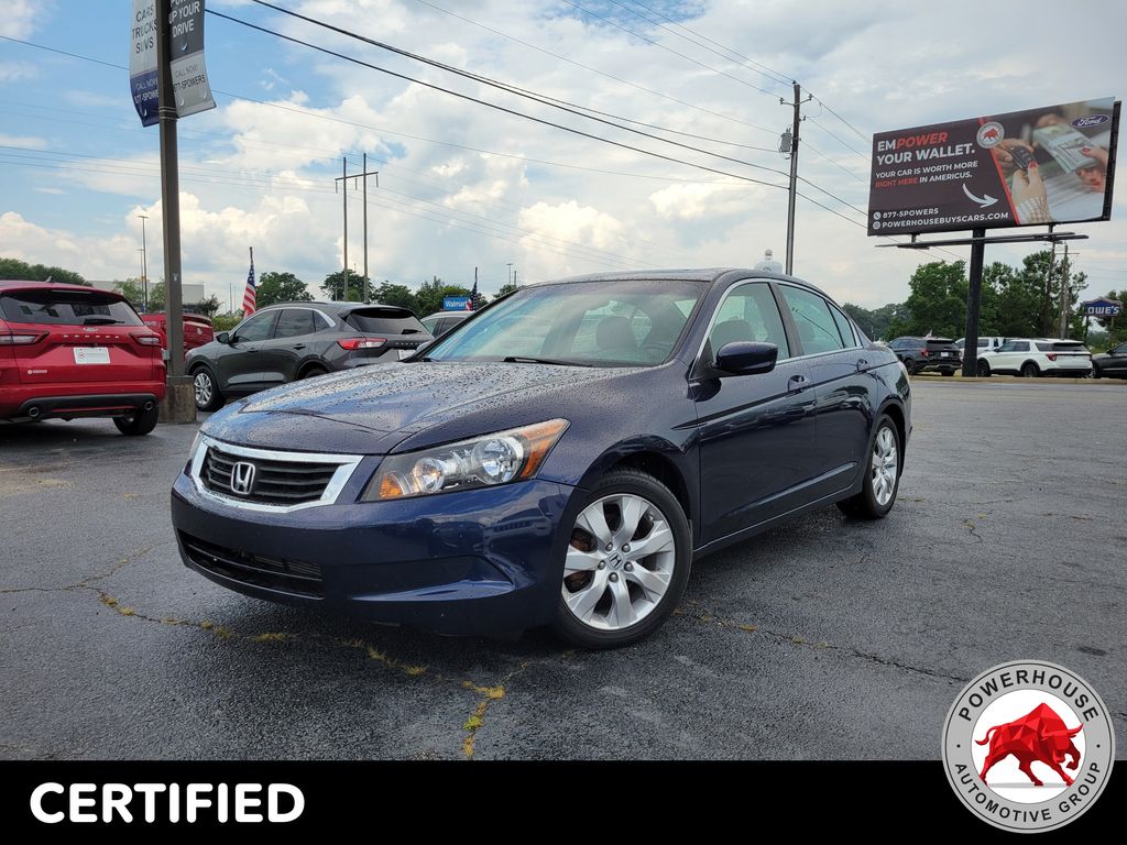 Blue 2010 Honda Accord Sedan Front-Wheel Drive 5-Speed Automatic Overdrive