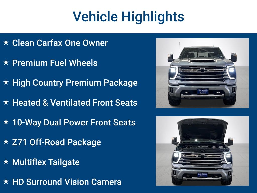2025 Chevrolet Silverado 3500HD High Country