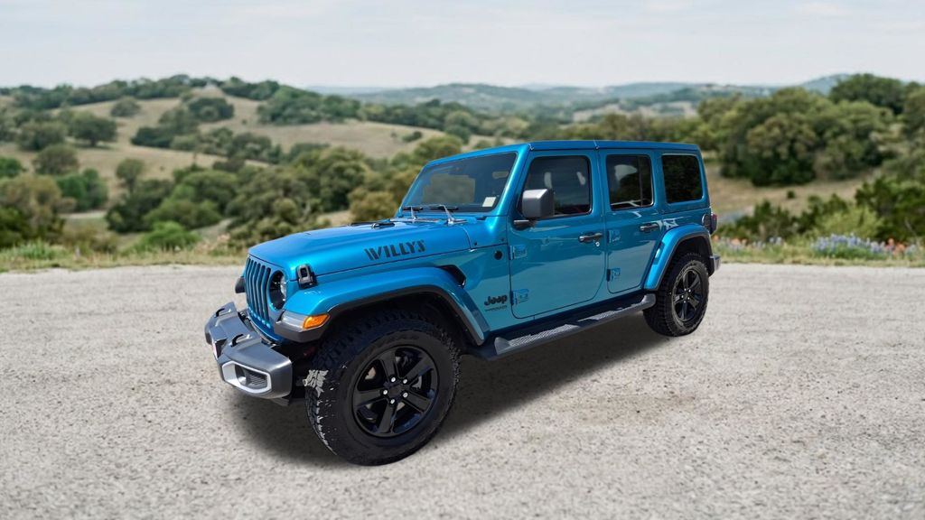 Used Car 2020 Jeep Wrangler  Unlimited Sahara For Sale Under $25,000 In Austin, Texas