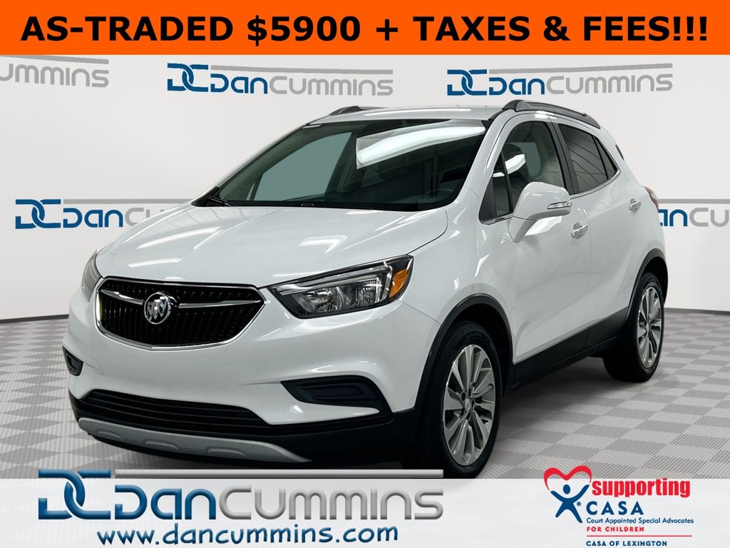 Summit White 2017 Buick Encore Preferred FWD SUV / Crossover Front-Wheel Drive 6-Speed Automatic Overdrive