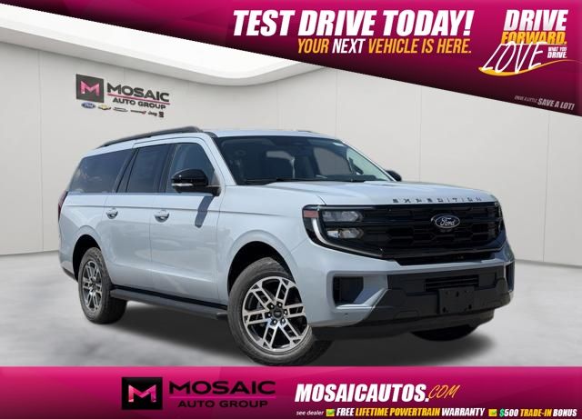 Glacier Gray Metallic Tri-Coat 2026 Ford Expedition MAX Active 4WD SUV / Crossover Four-Wheel Drive Automatic