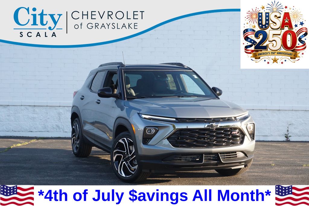 Sterling Gray Metallic 2026 Chevrolet Trailblazer SUV / Crossover Four-Wheel Drive 9-Speed Automatic