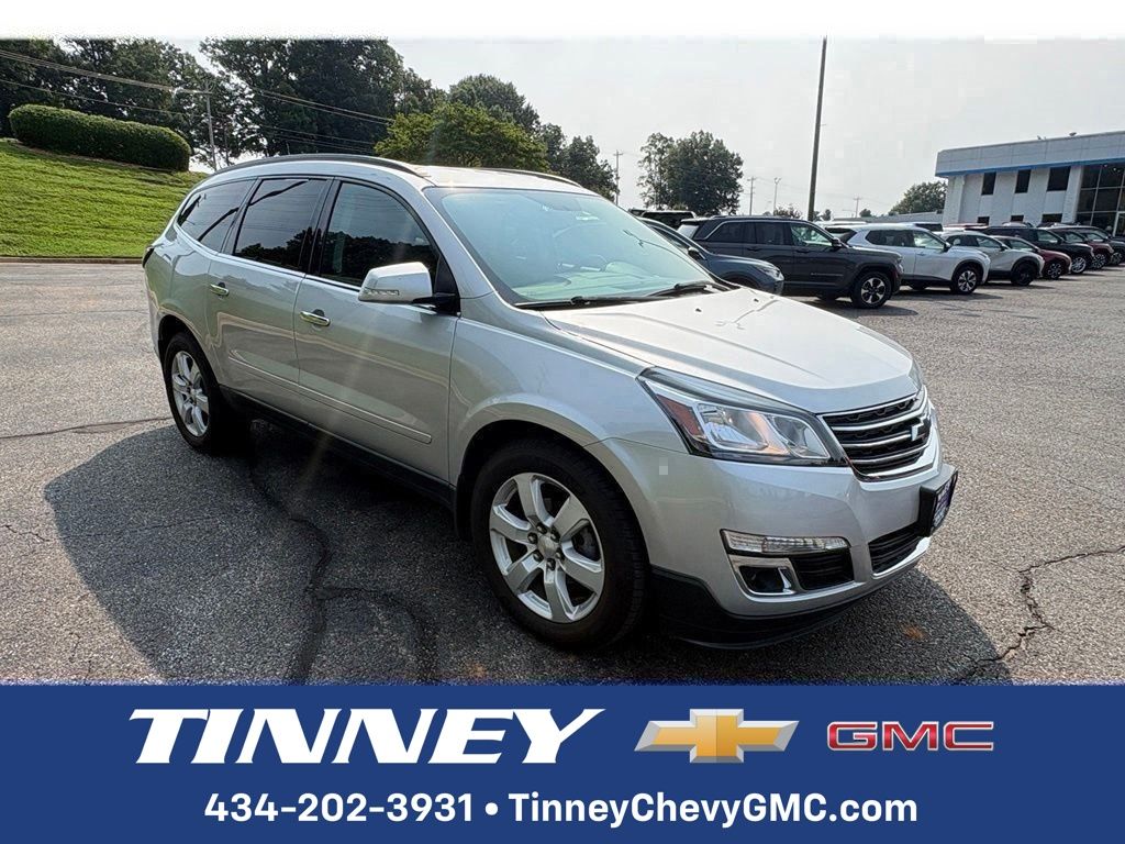 Silver Ice Metallic 2017 Chevrolet Traverse SUV / Crossover All-Wheel Drive 6-Speed Automatic