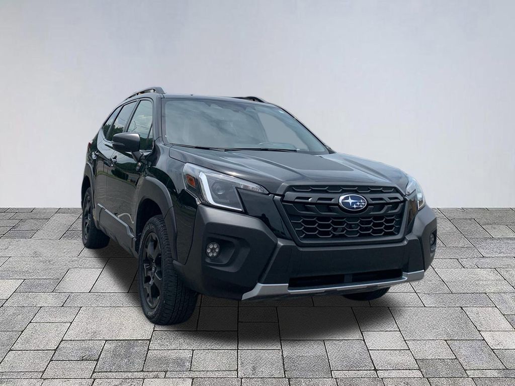 Crystal Black Silica 2024 Subaru Forester SUV / Crossover All-Wheel Drive Continuously Variable Transmission