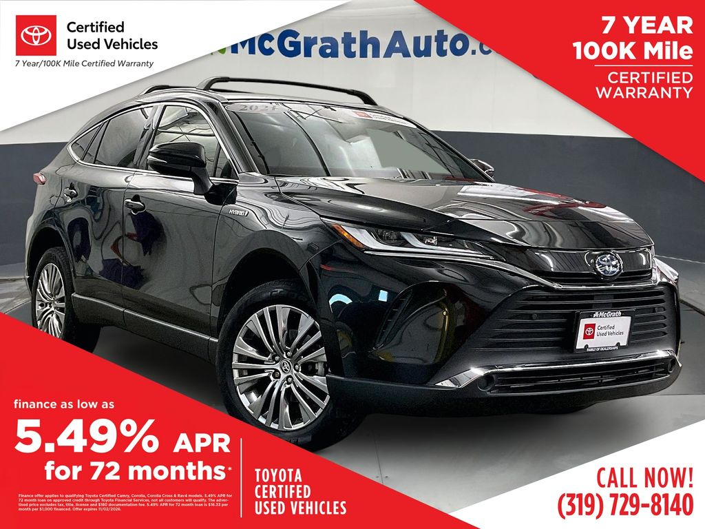 Celestial Black 2021 Toyota Venza SUV / Crossover All-Wheel Drive Continuously Variable Transmission