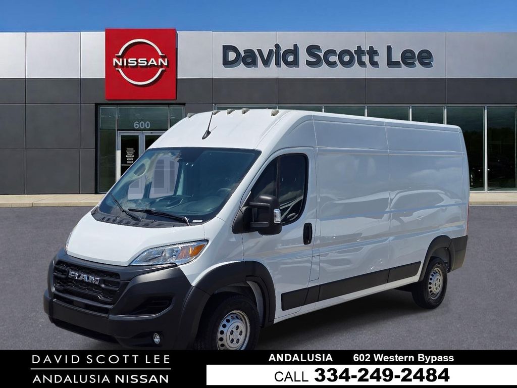 Bright White Clearcoat 2026 RAM ProMaster Van 9-Speed Automatic