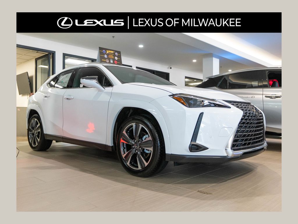 Ultra White 2026 Lexus UX Hybrid 300h Premium AWD SUV / Crossover All-Wheel Drive Continuously Variable Transmission