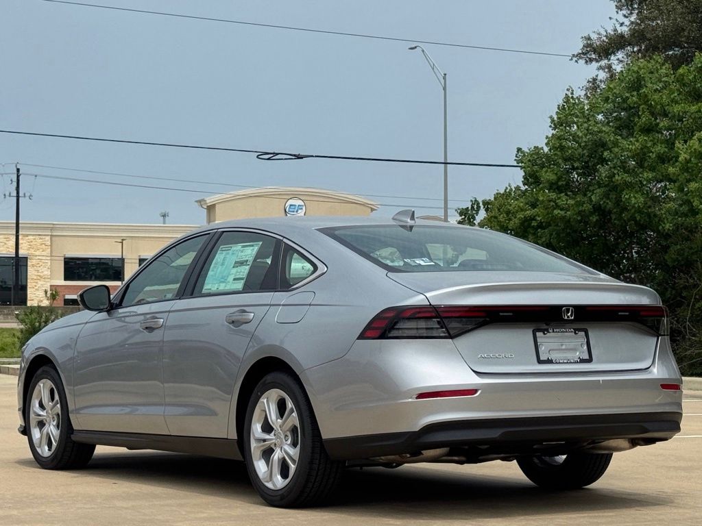 2026 Honda Accord LX Silver at Classic Honda Galveston