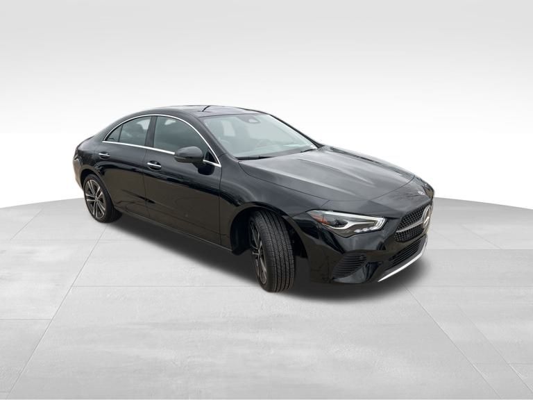 Black 2025 Mercedes-Benz CLA Coupe All-Wheel Drive 8-Speed Dual Clutch