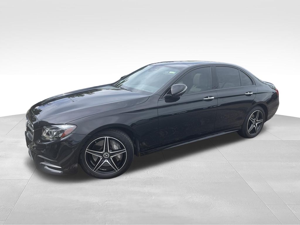 Obsidian Black Metallic 2018 Mercedes-Benz E-Class Sedan All-Wheel Drive 9-Speed Automatic