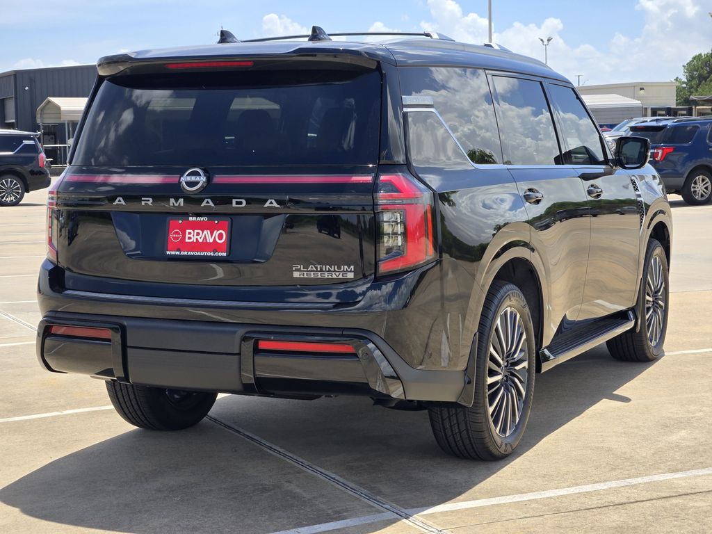 2026 Nissan Armada Platinum Reserve Black at Bravo Nissan