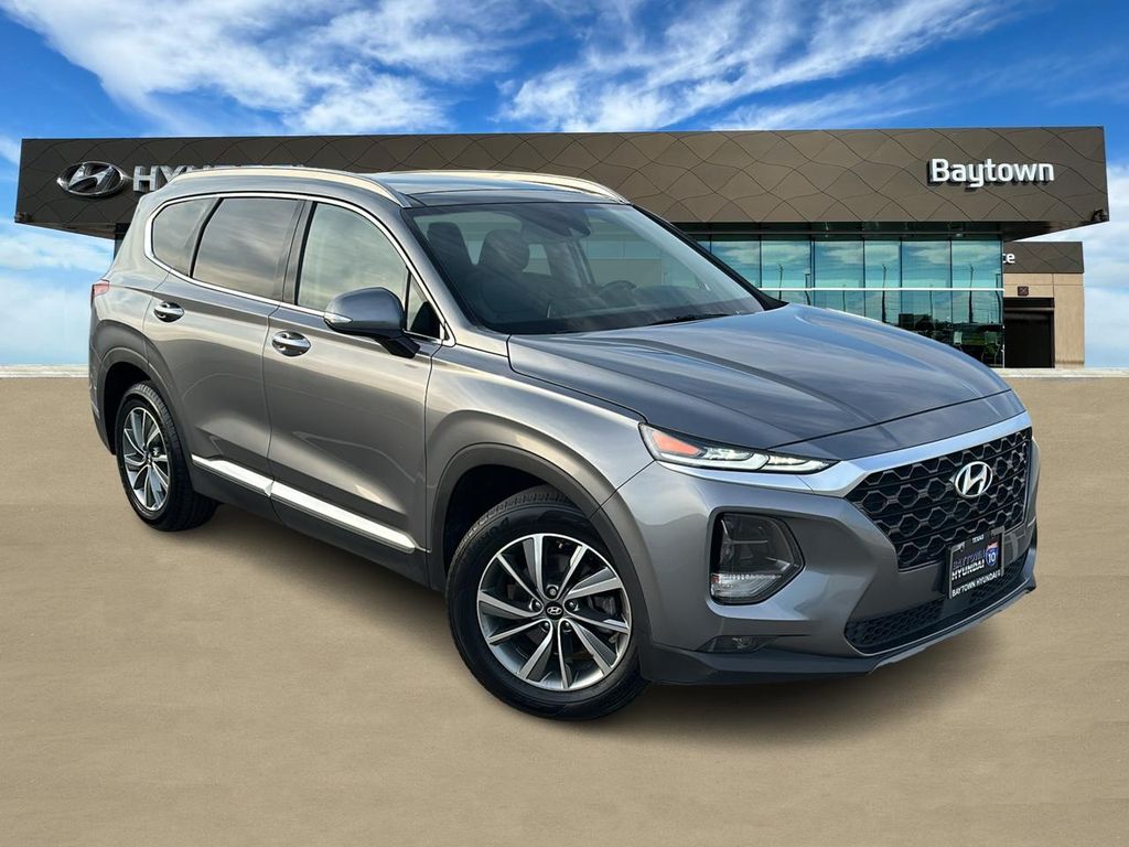 2019 Hyundai Santa Fe Limited Gray at DeMontrond Gulf Freeway