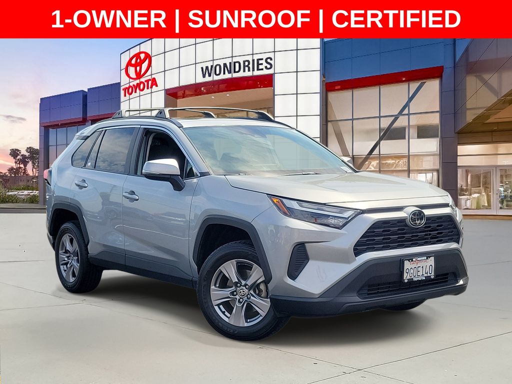 Silver Sky Metallic 2023 Toyota RAV4 SUV / Crossover Front-Wheel Drive 8-Speed Automatic