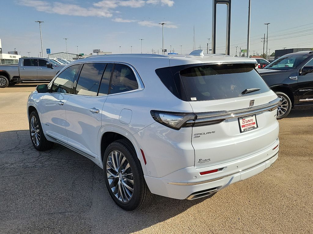 2026 Buick Enclave Avenir White at Brown Buick GMC
