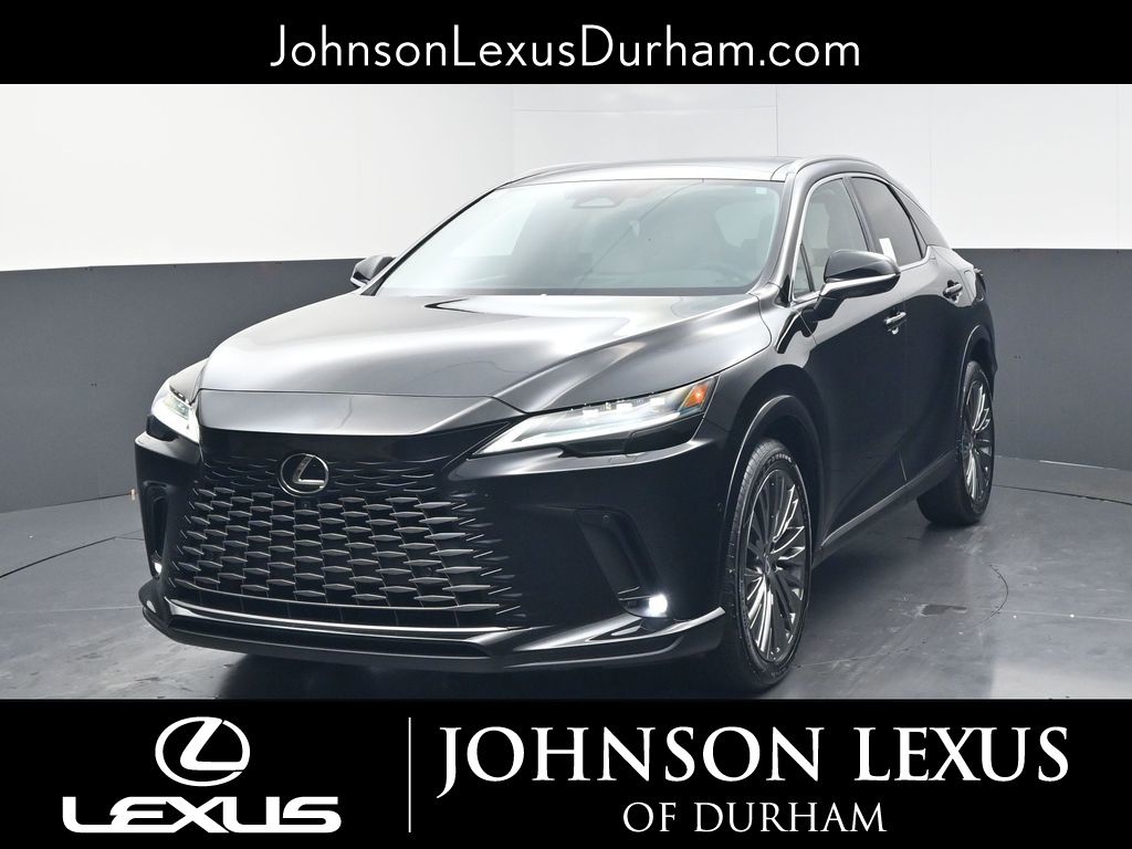 Black (Caviar) 2026 Lexus RX Hybrid 350h Luxury AWD SUV / Crossover All-Wheel Drive Continuously Variable Transmission