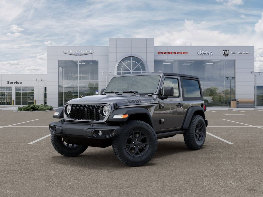 Brown (Gobi Clearcoat) 2026 Jeep Wrangler Willys 2-Door 4WD SUV / Crossover Four-Wheel Drive 8-Speed Automatic